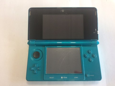 KONSOLA NINTENDO 3DS NIEBIESKA ( NIE DZIAŁAJĄ PRZYCISKI "L", "R" ORAZ 3D )