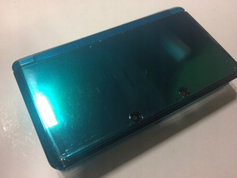 KONSOLA NINTENDO 3DS NIEBIESKA + USB + PUDEŁKO + RYSIK