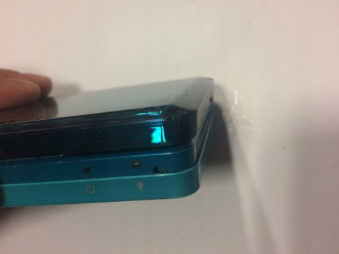 KONSOLA NINTENDO 3DS NIEBIESKA + USB + PUDEŁKO + RYSIK