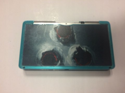 KONSOLA NINTENDO 3DS NIEBIESKA + USB + PUDEŁKO + RYSIK