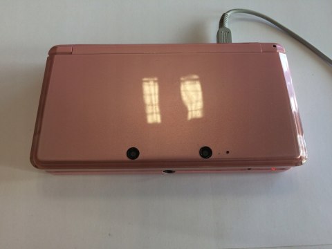 KONSOLA NINTENDO 3DS RÓŻOWA + ŁADOWARKA
