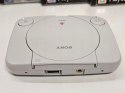 KONSOLA SONY PSX PLAYSTATION ONE + 2x DUALSHOCK + 2x KARTA PAMIĘCI + 3 GRY