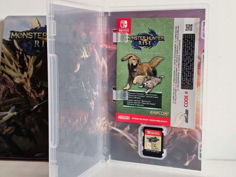 MONSTER HUNTER RISE + NOWY STEELBOOK [NINTENDO SWITCH]