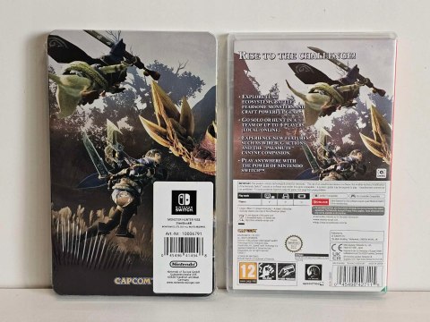 MONSTER HUNTER RISE + NOWY STEELBOOK [NINTENDO SWITCH]