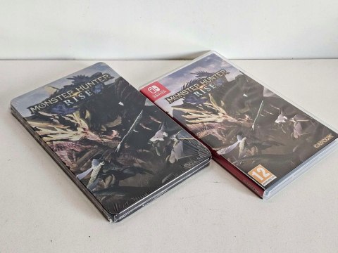 MONSTER HUNTER RISE + NOWY STEELBOOK [NINTENDO SWITCH]