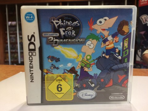 PHINEAS AND FERB 2ND DIMENSION [NINTENDO DS/3DS]