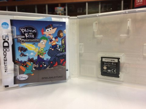 PHINEAS AND FERB 2ND DIMENSION [NINTENDO DS/3DS]