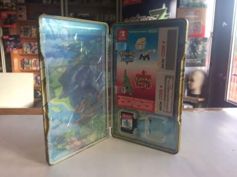 POKEMON SWORD + ZŁOTY STEELBOOK [NINTENDO SWITCH]