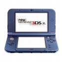 ZADBANA NEW NINTENDO 3DS XL NIEBIESKA IPS + RYSIK + ŁADOWARKA + ETUI