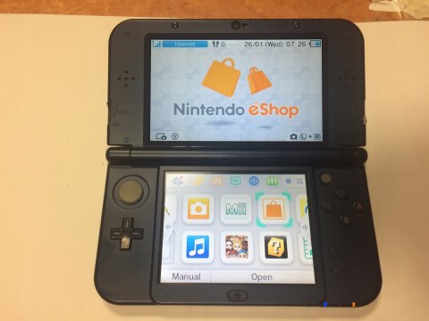 ZADBANA NEW NINTENDO 3DS XL NIEBIESKA IPS + RYSIK + ŁADOWARKA + ETUI