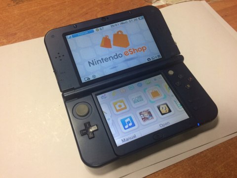 ZADBANA NEW NINTENDO 3DS XL NIEBIESKA IPS + RYSIK + ŁADOWARKA + ETUI