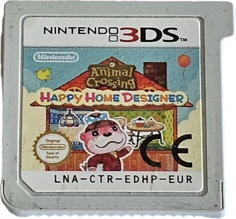 ANIMAL CROSSING HAPPY HOME DESIGNER [NA NINTENDO 3DS] SAM CART