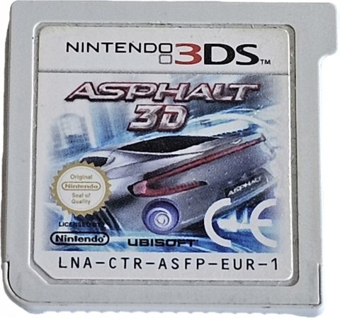 ASPHALT 3D [NA NINTENDO 3DS] SAM CART