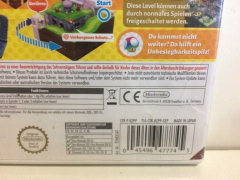 CAPTAIN TOAD TRASURE TRACKER [3DS]