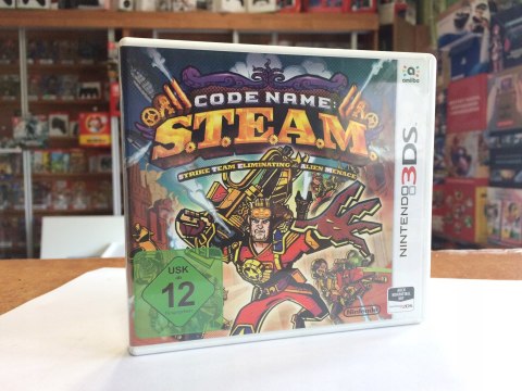 CODE NAME STEAM [NINTENDO 3DS]