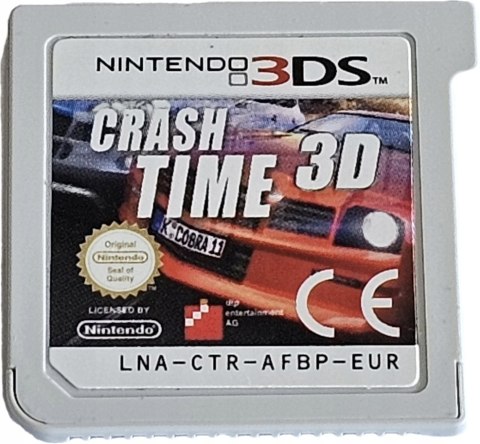 CRASH TIME 3D [NA NINTENDO 3DS] SAM CART