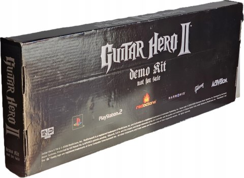 GITARA DO GUITAR HERO II GIBSON PS2 PLAYSTATION 2 - DEMO SET (BEZ GRY)
