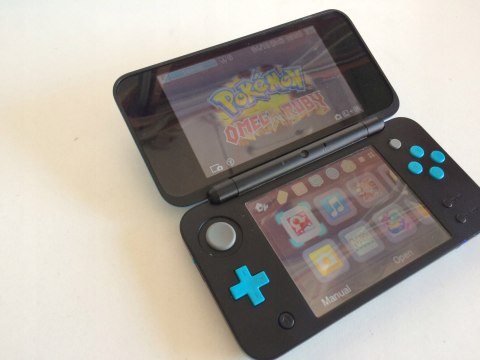 KONSOLA NEW NINTENDO 2DS XL + GRA POKEMON OMEGA RUBY + ETUI POKEMON