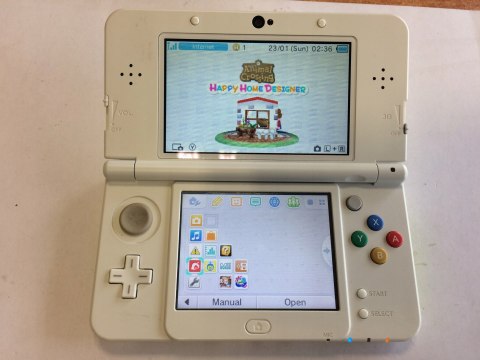 KONSOLA NEW NINTENDO 3DS ANIMAL CROSSING ED + ŁADOWARKA + GRA