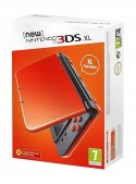 KONSOLA NEW NINTENDO 3DS XL POMARAŃCZOWO-CZARNA + RYSIK + USB + PUDEŁKO