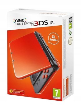 KONSOLA NEW NINTENDO 3DS XL POMARAŃCZOWO-CZARNA + RYSIK + USB + PUDEŁKO
