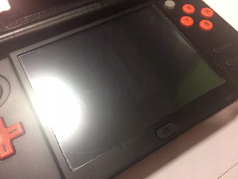 KONSOLA NEW NINTENDO 3DS XL POMARAŃCZOWO-CZARNA + RYSIK + USB + PUDEŁKO