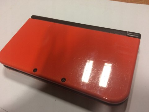KONSOLA NEW NINTENDO 3DS XL POMARAŃCZOWO-CZARNA + RYSIK + USB + PUDEŁKO