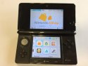 KONSOLA NINTENDO 3DS CZARNA + ŁADOWARKA + PUDEŁKO ETUI
