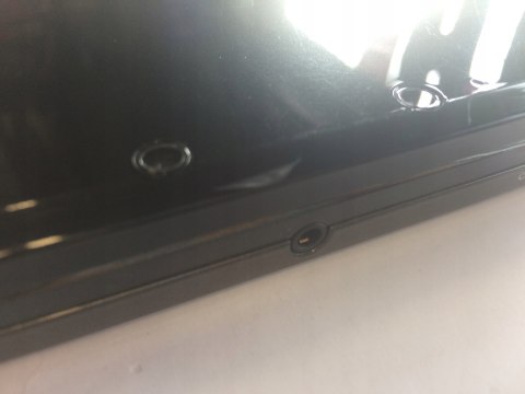 KONSOLA NINTENDO 3DS CZARNA + ŁADOWARKA + RYSIK