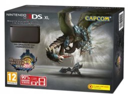 KONSOLA NINTENDO 3DS XL CZARNA MONSTER HUNTER 3 ULTIMATE LIMITED ED PACK