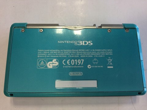 KONSOLA NINTENDO 3DS NIEBIESKA + 15 GIER ( ZELDA, MARIO, FIRE EMBLEM...)