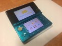 KONSOLA NINTENDO 3DS NIEBIESKA + ŁADOWARKA + PUDEŁKO + ETUI