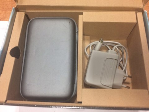 KONSOLA NINTENDO 3DS NIEBIESKA + ŁADOWARKA + PUDEŁKO + ETUI