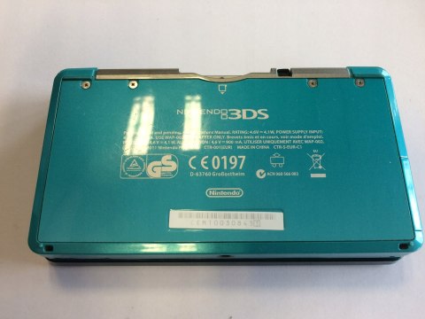 KONSOLA NINTENDO 3DS NIEBIESKA + RYSIK + ŁADOWARKA + PUDEŁKO