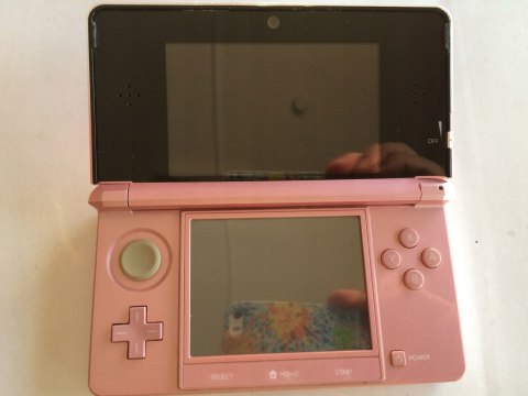 KONSOLA NINTENDO 3DS RÓŻOWA + ŁADOWARKA + RYSIK + PUDEŁKO + DOCK