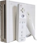 KONSOLA NINTENDO WII + WII REMOTE + NUNCHUCK + ZASILACZ (BRAK KABLA AV)