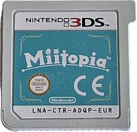 MIITOPIA [NA NINTENDO 3DS] SAM CART