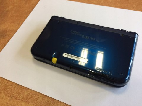 NEW NINTENDO 3DS XL NIEBIESKA 2xIPS + RYSIK + USB + ETUI - ŁADNA
