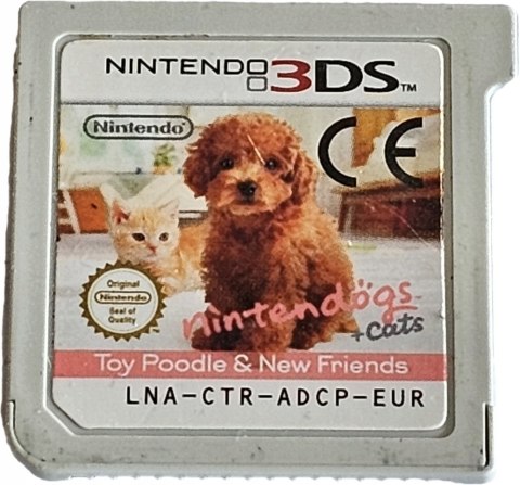 NINTENDOGS TOY POODLE [NA NINTENDO 3DS] SAM CART