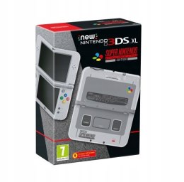 JAK NOWA KONSOLA NEW NINTENDO 3DS XL SNES EDITION + RYSIK + PUDEŁKO + ŁAD
