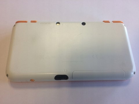 KONSOLA NEW NINTENDO 2DS XL BIAŁO-POMARAŃCZKOWA + USB + RYSIK + ETUI