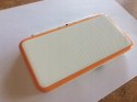 KONSOLA NEW NINTENDO 2DS XL BIAŁO-POMARAŃCZOWA + ŁADOWARKA +RYSIK + PUDEŁKO
