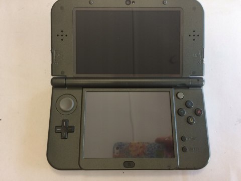KONSOLA NEW NINTENDO 3DS XL CZARNA IPS + ŁADOWARKA + RYSIK