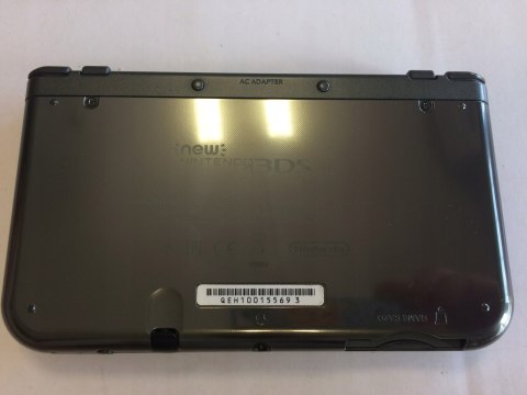 KONSOLA NEW NINTENDO 3DS XL CZARNA IPS + ŁADOWARKA + RYSIK