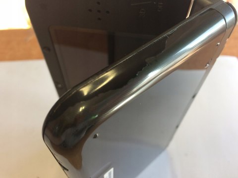 KONSOLA NEW NINTENDO 3DS XL CZARNA IPS + ŁADOWARKA + RYSIK