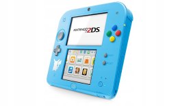 KONSOLA NINTENDO 2DS LIMITOWANA EDYCJA POKEMON + GRA POKEMON SUN + ŁAD