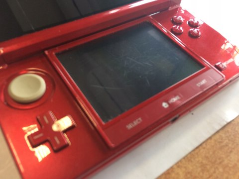KONSOLA NINTENDO 3DS CZERWONA + 2 GRY MARIO + ŁADOWARKA