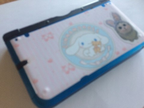 KONSOLA NINTENDO 3DS XL NIEBIESKA + ŁADOWARKA + RYSIK + KARTA PAMIĘCI