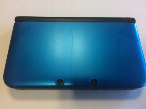 KONSOLA NINTENDO 3DS XL NIEBIESKA + ŁADOWARKA + RYSIK + PUDEŁKO