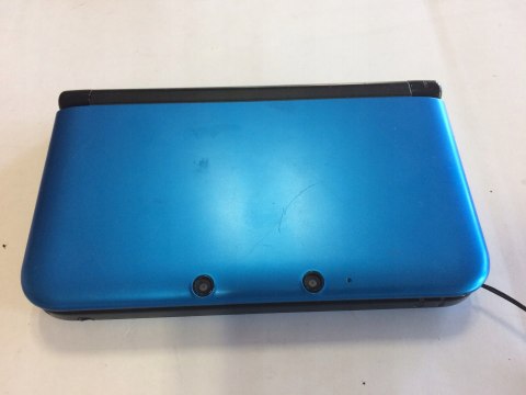 KONSOLA NINTENDO 3DS XL NIEBIESKA + USB + RYSIK + ETUI